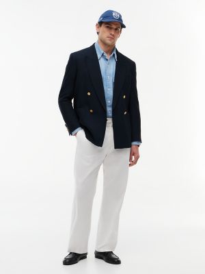 Мужские пиджаки Tommy Hilfiger Textured Cotton-Wool Blend Blazer — фото 2