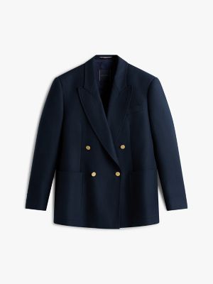 Мужские пиджаки Tommy Hilfiger Textured Cotton-Wool Blend Blazer — фото 7