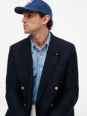 Мужские пиджаки Tommy Hilfiger Textured Cotton-Wool Blend Blazer — фото 5