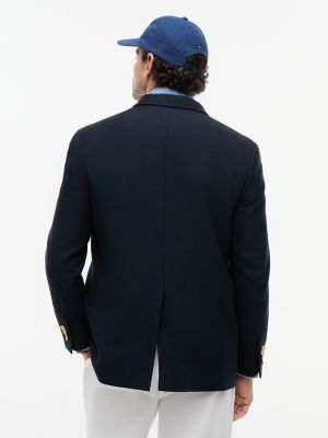 Мужские пиджаки Tommy Hilfiger Textured Cotton-Wool Blend Blazer — фото 6