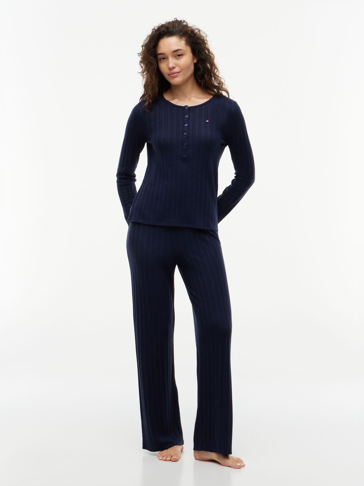 Henley T-Shirt & Pant Sleep Set — SKY CAPTAIN