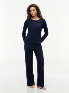 Henley T-Shirt & Pant Sleep Set — SKY CAPTAIN 1