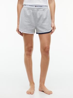 Terry Boxer Sleep Short, Heather Grey