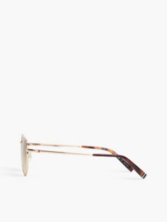 Pantos Frame Metal Sunglasses — Yellow 2