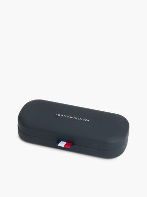 Мужские солнцезащитные очки Tommy Hilfiger Pantos Frame Metal Sunglasses, цвет: Тёмный жёлтый — фото 3