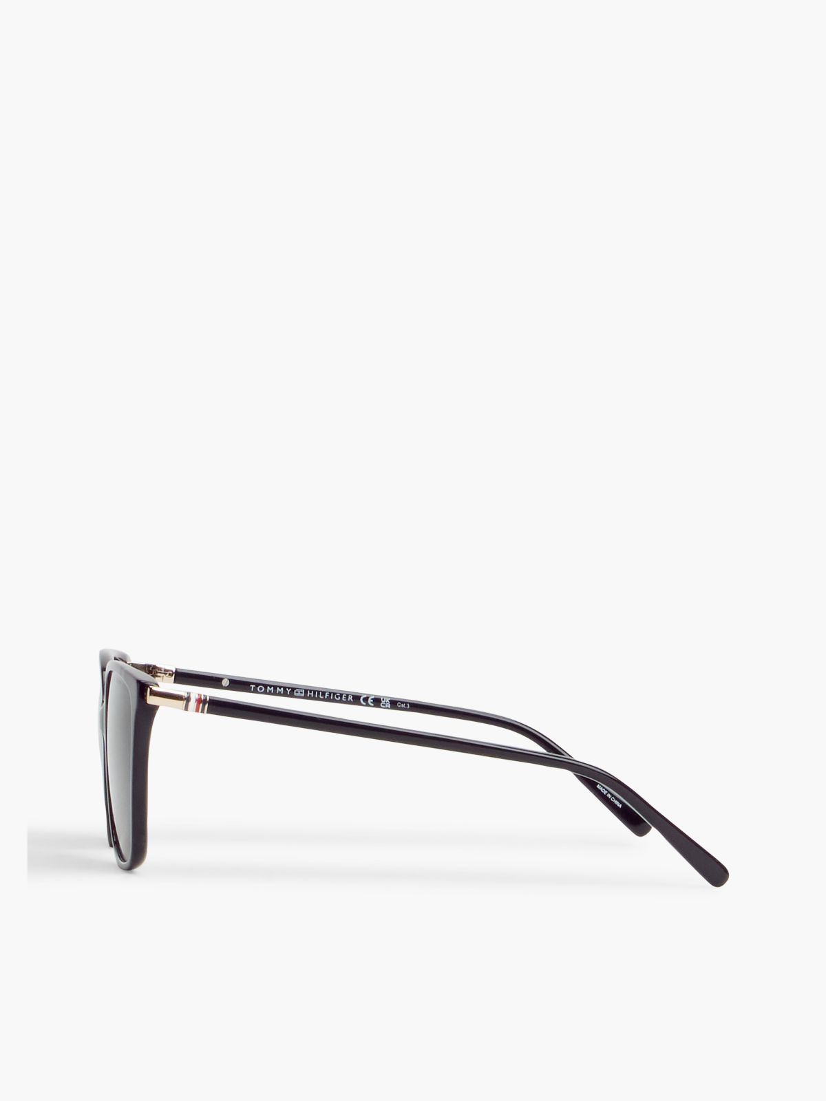 Cat-Eye Acetate Sunglasses — Black