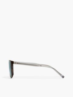 Classic Rectangular Frame Sunglasses — Havana 2