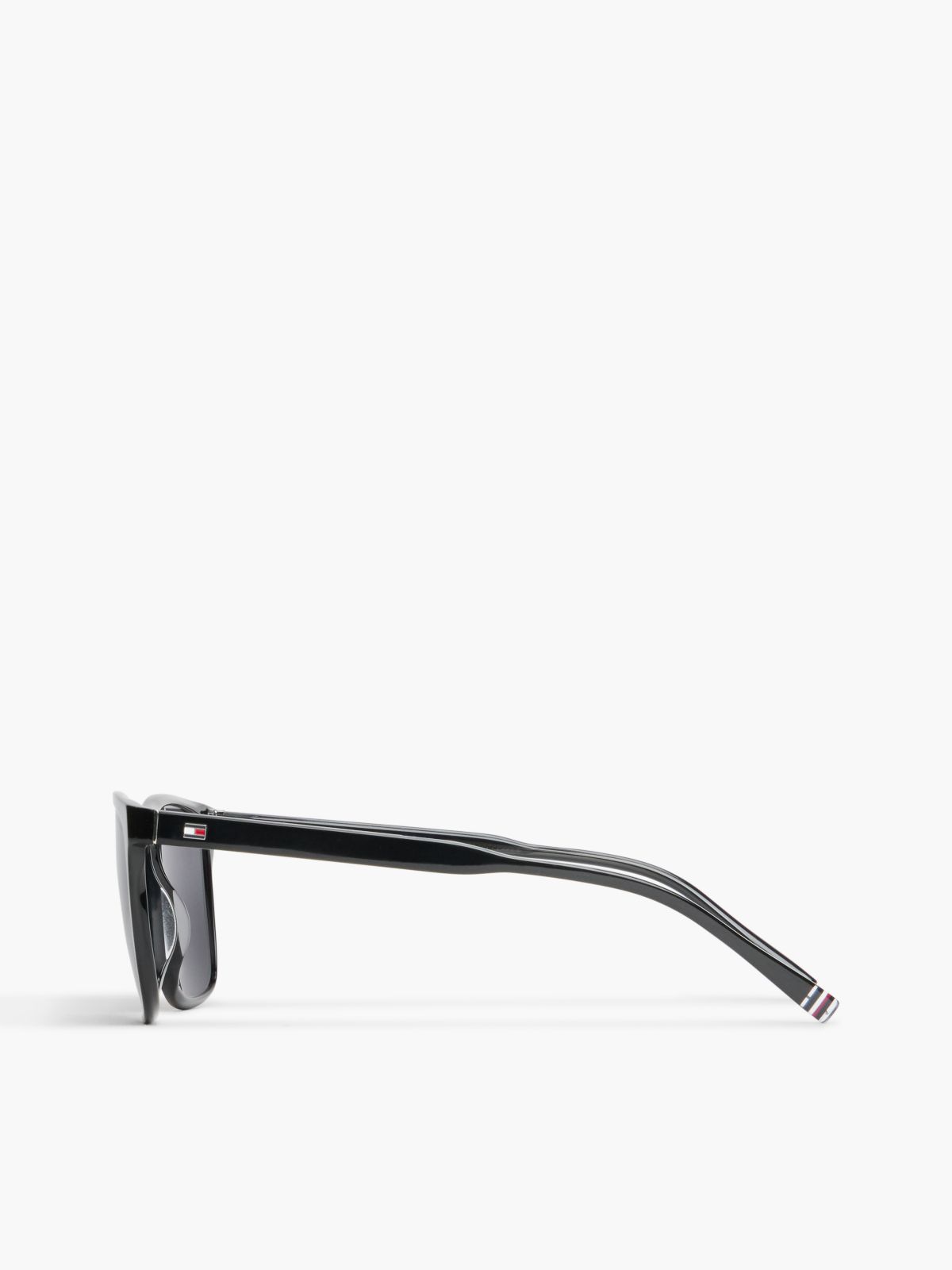 Classic Rectangular Frame Sunglasses — Black