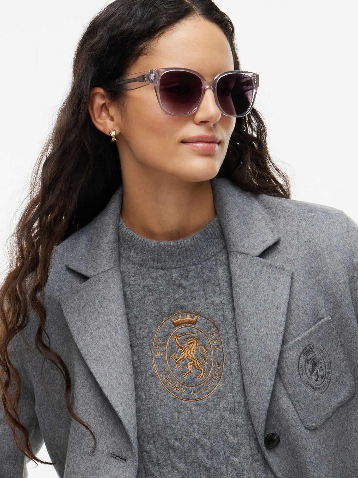 Butterfly Frame Sunglasses — Pink