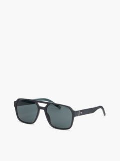 Sporty Navigator Frame Sunglasses — Grey 1