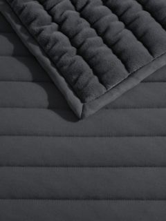 Grey Quilted Bed-In-A-Bag Set — Charcoal Grey 2