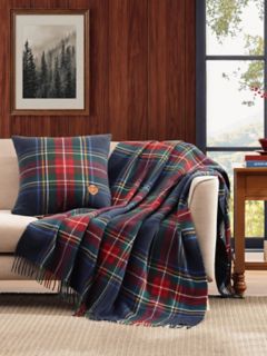 Classic Tartan Pillow — Core Navy 4