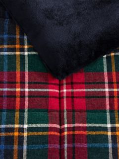 Classic Tartan Chenille Bed-In-A-Bag Set — Core Navy 2