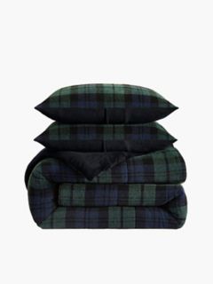Black Watch Chenille Bed-In-A-Bag Set — Core Navy 1
