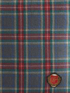 Grey Tartan Pillow — Grey 2