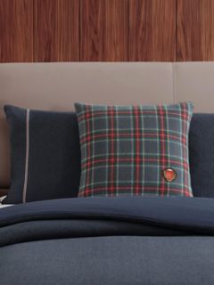 Grey Tartan Pillow — Grey 3