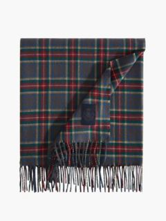 Grey Tartan Blanket — Grey 1