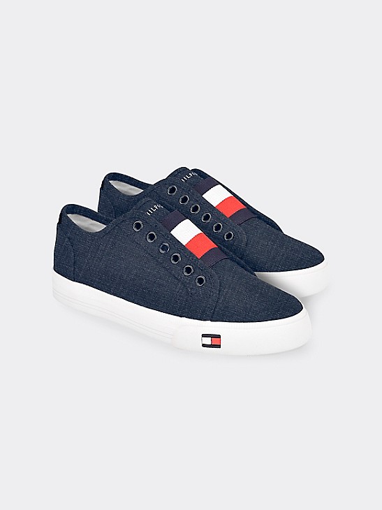 is enough Western egg Canvas Laceless Sneaker | Tommy Hilfiger