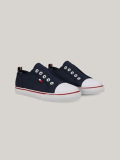 Kids' Laceless Sneaker — Navy 2