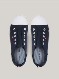 Kids' Laceless Sneaker — Navy 4