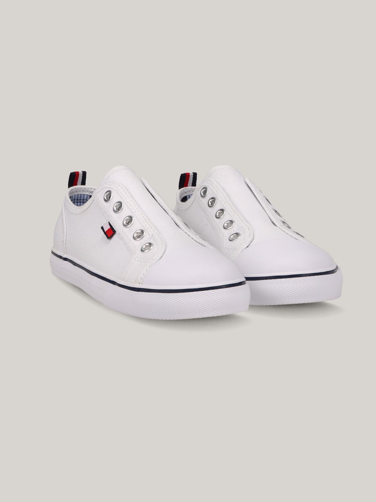 Kids' Laceless Sneaker — White
