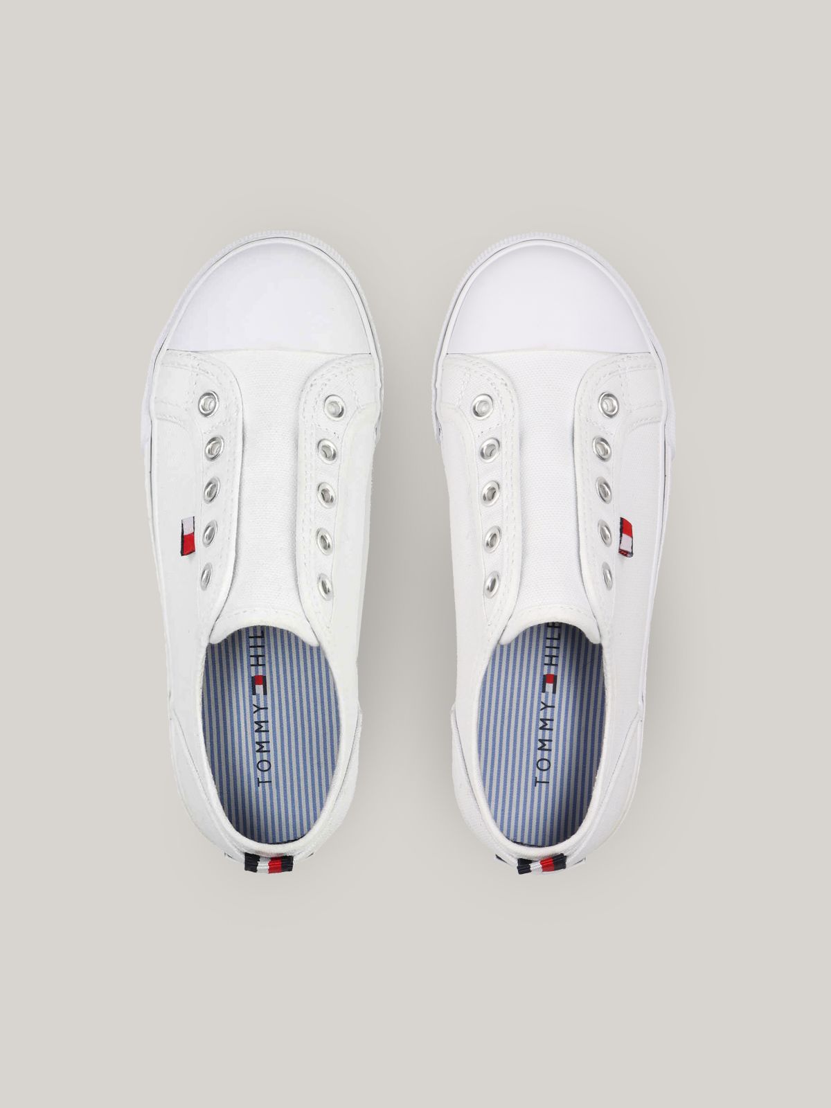 Kids' Laceless Sneaker — White