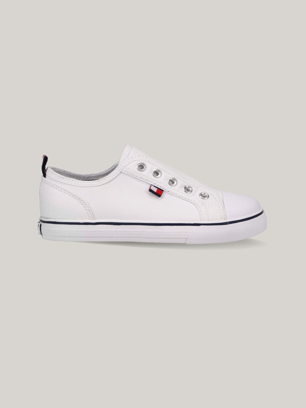 Kids' Laceless Sneaker — White