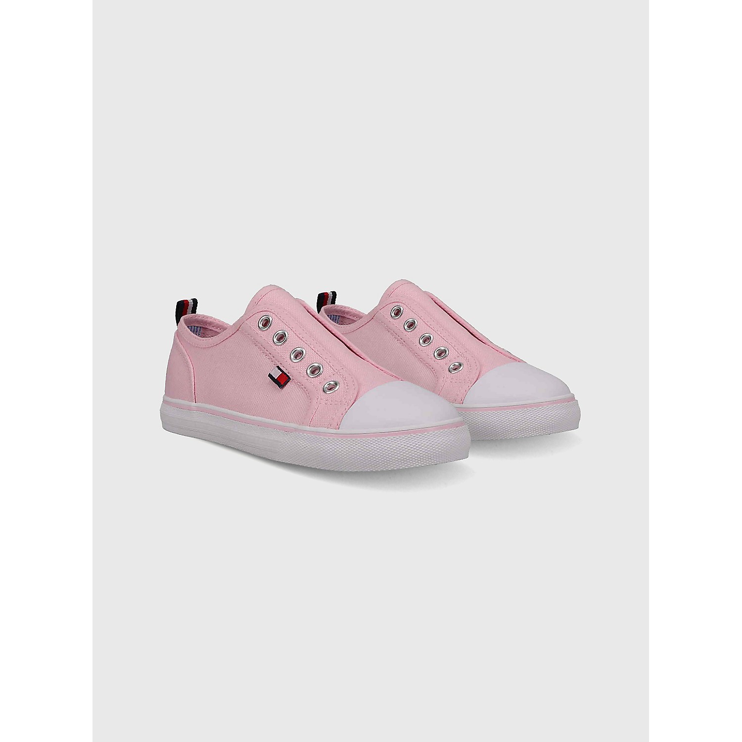 TOMMY HILFIGER Kids’ Pink Laceless Sneaker