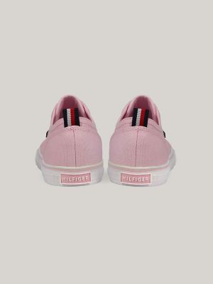 Детские кроссовки Tommy Hilfiger Laceless, цвет: Розовый — фото 2