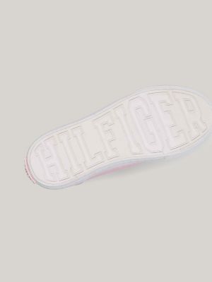 Детские кроссовки Tommy Hilfiger Laceless, цвет: Розовый — фото 3