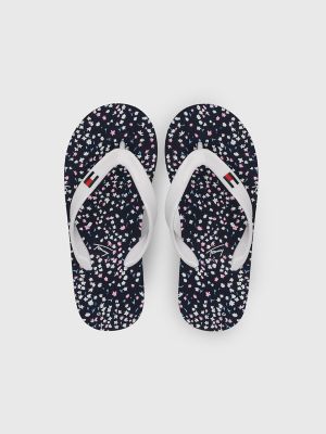 Tommy hilfiger best sale flip flops kids