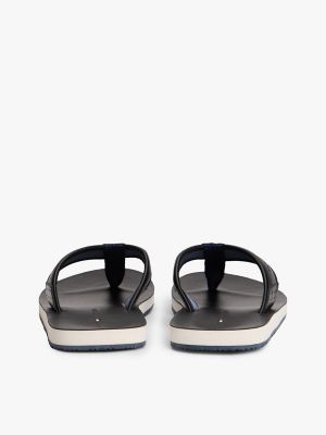Мужские сандалии Tommy Hilfiger Classic Flip Flop, цвет: Чёрный — фото 4