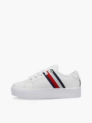 トミーページ Kids' Signature Stripe Platform Sneaker | Tommy Hilfiger
