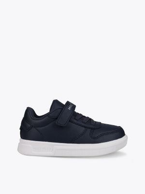 Little Kids' Logo Cupsole Sneaker, Navy