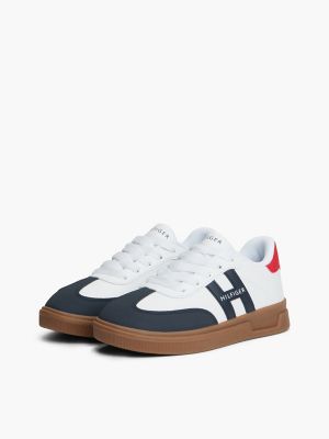 Детские кроссовки Tommy Hilfiger Kids' Colorblock H-Logo Sneaker — фото 2