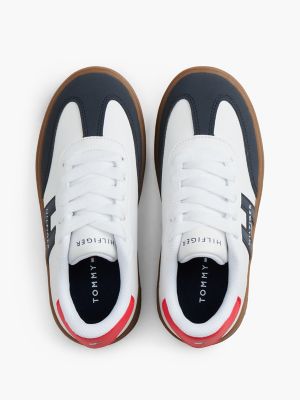 Детские кроссовки Tommy Hilfiger Kids' Colorblock H-Logo Sneaker — фото 3
