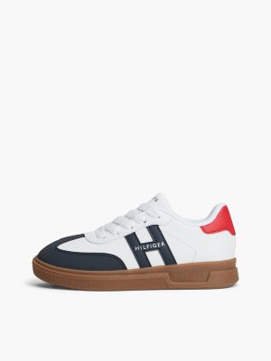 Детские кроссовки Tommy Hilfiger Kids' Colorblock H-Logo Sneaker — фото 7