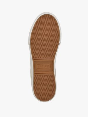 Женские кроссовки Tommy Hilfiger Banner Stripe Cupsole, цвет: Белый — фото 5