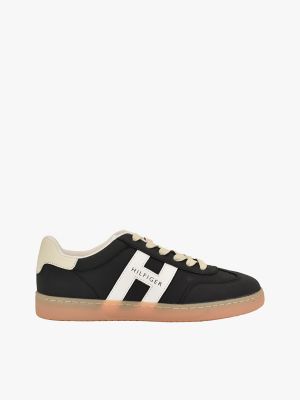 Hilfiger Logo Skater Sneaker, Black
