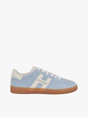 Hilfiger Logo Skater Sneaker, Medium Blue