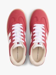 Hilfiger Logo Skater Sneaker — Medium Red 3