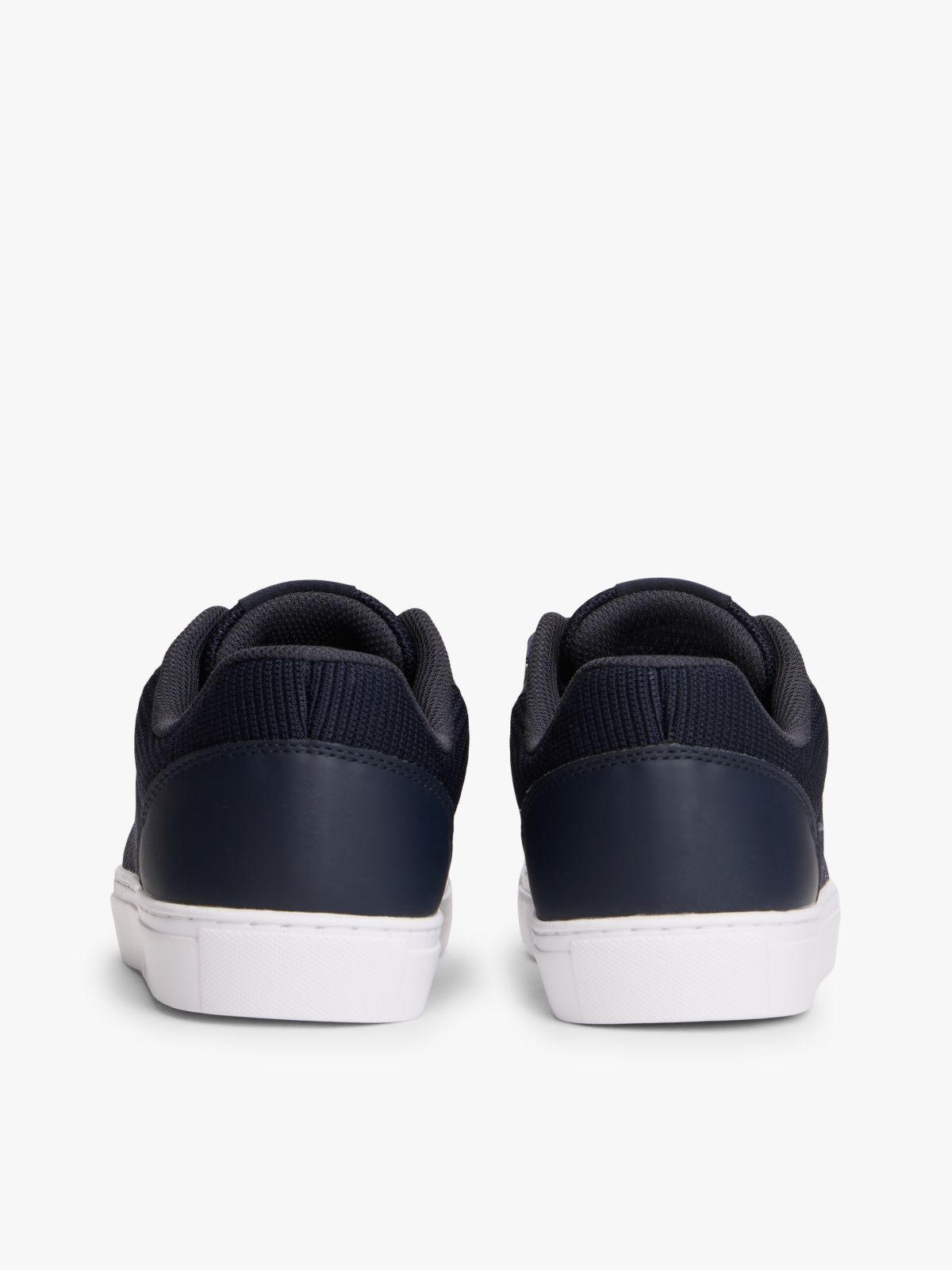 Knit Court Sneaker — Dark Blue