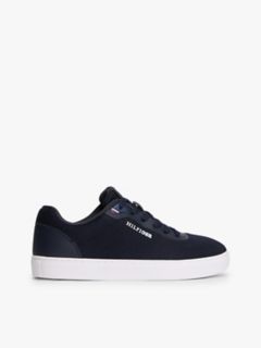 Knit Court Sneaker — Dark Blue 1