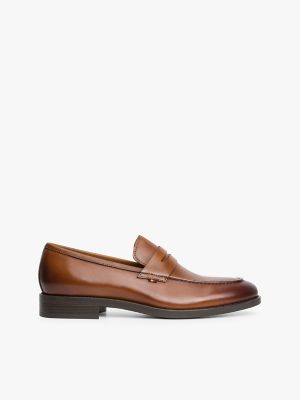 Smooth Leather Loafer, Medium Natural