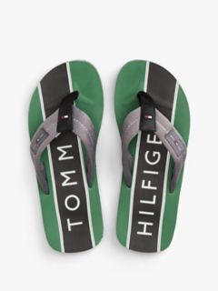 Logo Patch Flip-Flop — Medium Grey 3