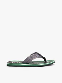 Logo Patch Flip-Flop — Medium Grey 1