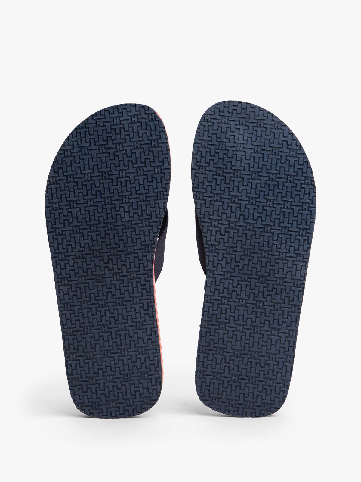 Floral Print Flip-Flop — Blue