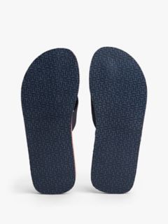 Floral Print Flip-Flop — Blue 5