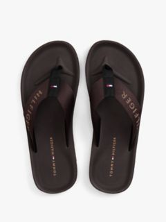 Hilfiger Monotype Flip-Flop — Brown 3