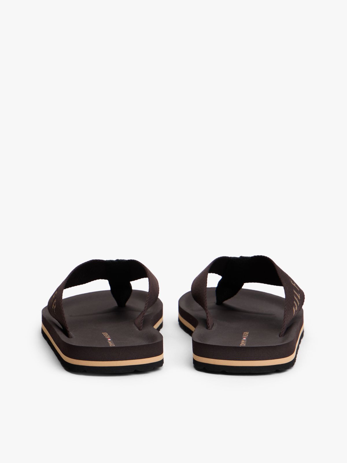 Hilfiger Monotype Flip-Flop — Brown